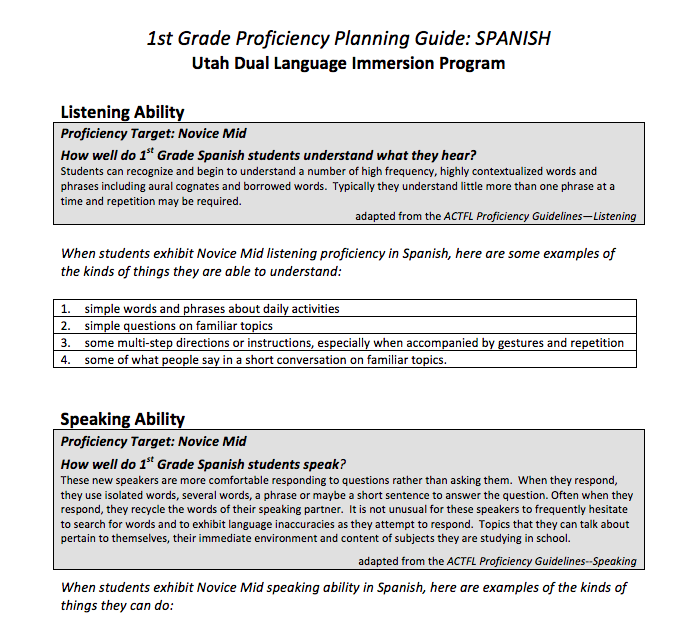 4 – PROFICIENCY